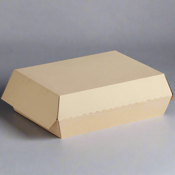 Hinged Corrugated Kraft Food Box