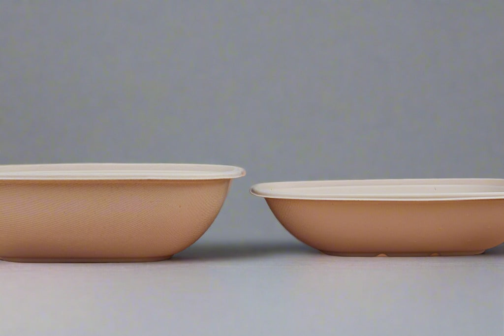 48Oz Bagasse Square Bowl