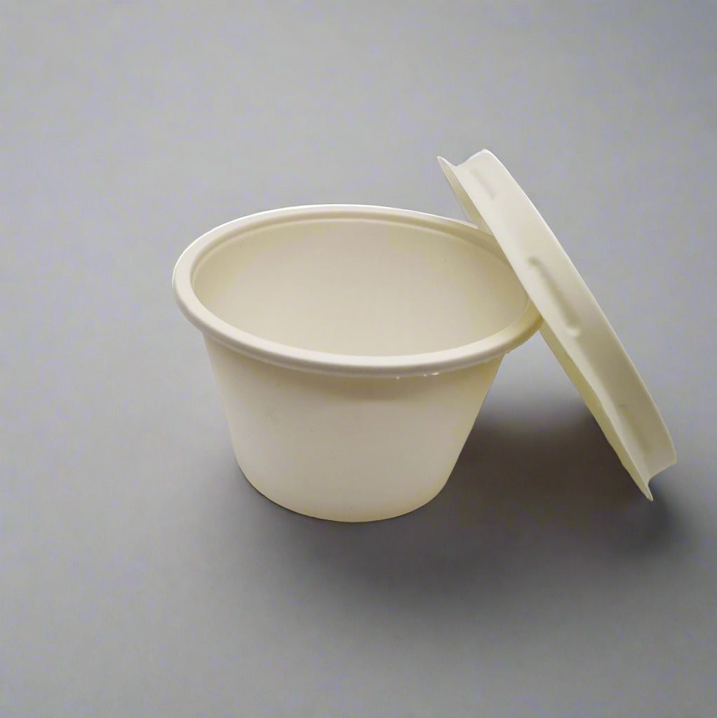 4Oz Cornstarch Sauce Pot Base Pots