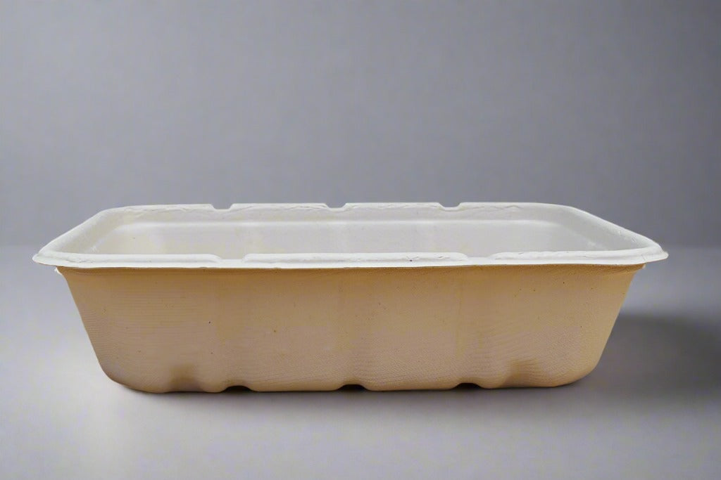 Bagasse Deep Salad Bowl (900Ml)